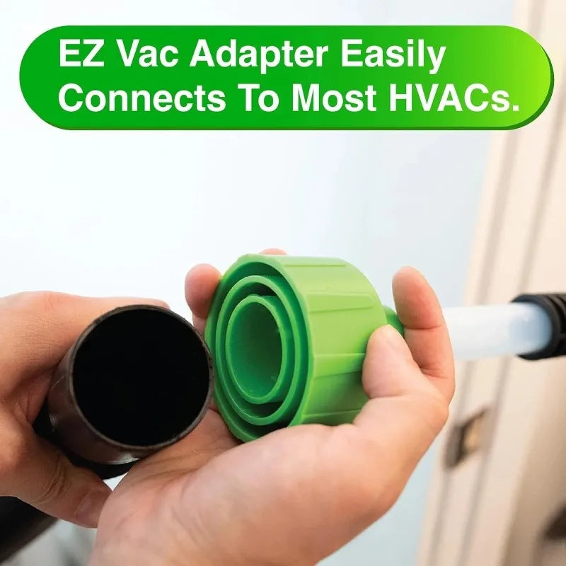 Communication Drain Line Cleaning Tool HVAC Duct Adapter, Cleans A/C Condensate Drain Line